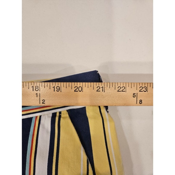 Loudmouth The Hamptons Golf Multicolor Stripe Shorts Mens XL Flat Front - Picture 8 of 9